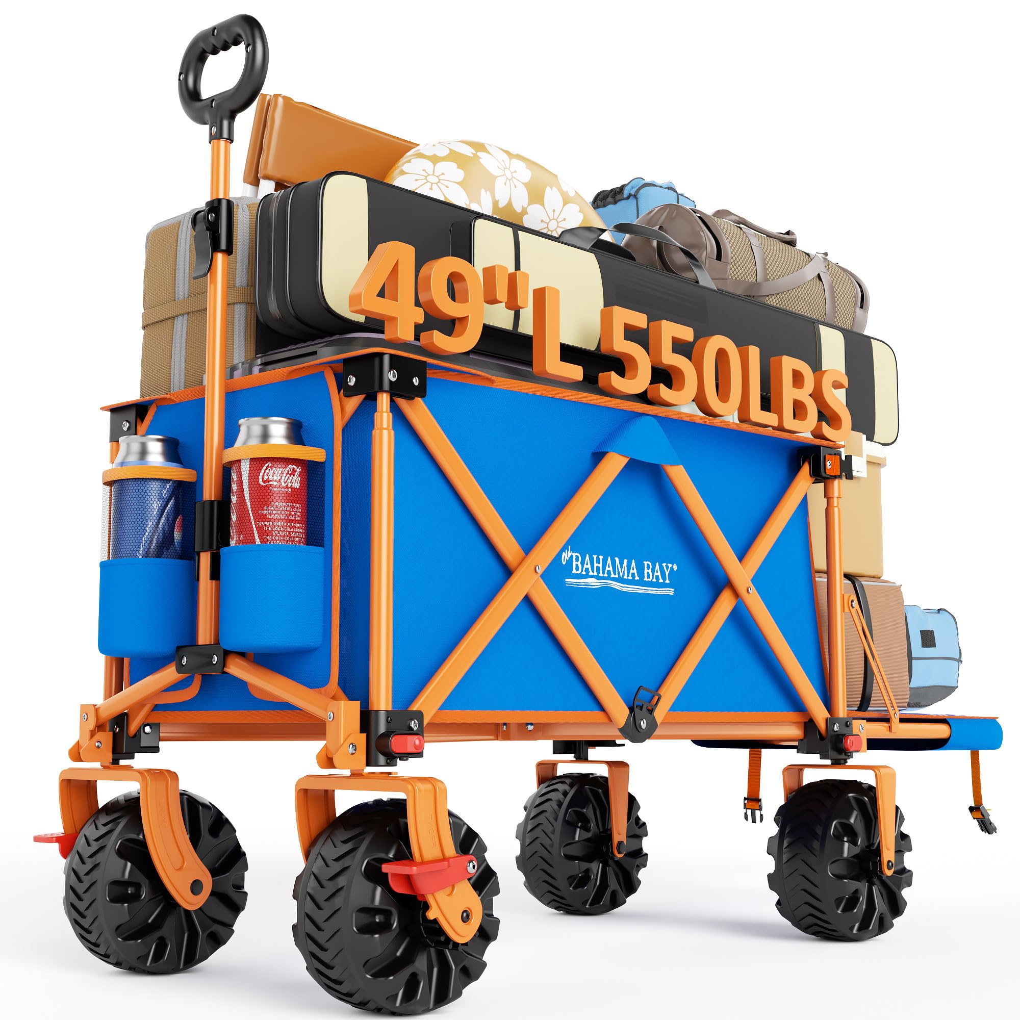 Old Bahama Bay front profile showing full wagon and portability benefit
