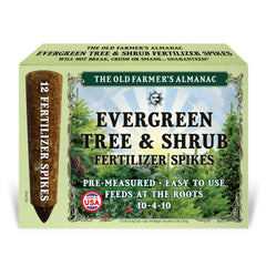 The Old Farmer's Almanac front pack showing 12 TruSpikes and benefits