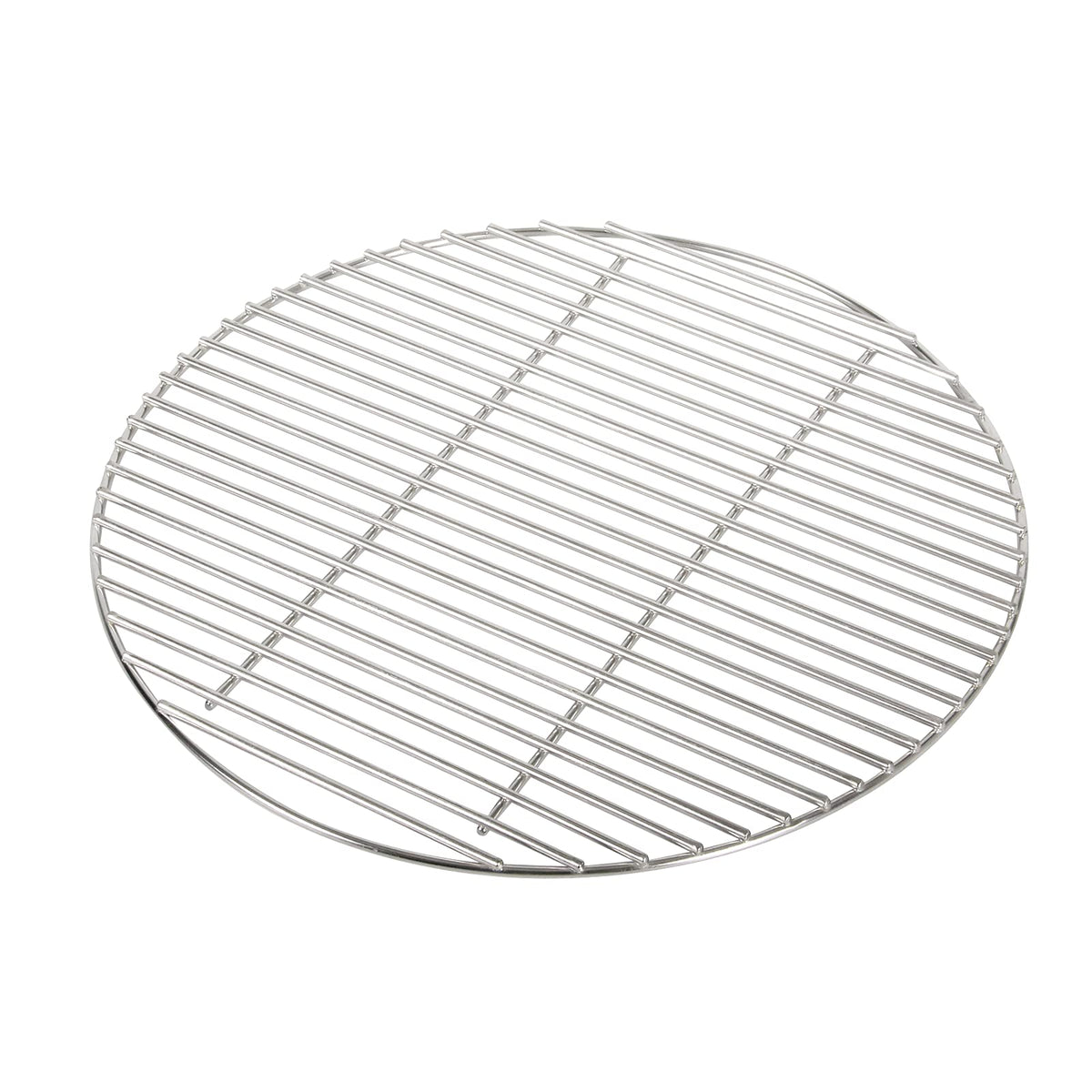 OLIGAI front view of 15.5 inch grate showing full round cooking surface and fit benefit