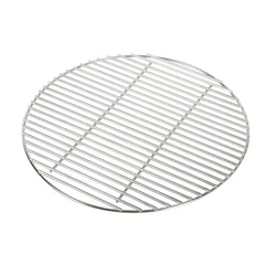OLIGAI front view of 15.5 inch grate showing full round cooking surface and fit benefit