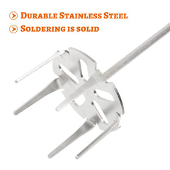 OLIGAI attached to drill shredding pork quickly to save time in the kitchen