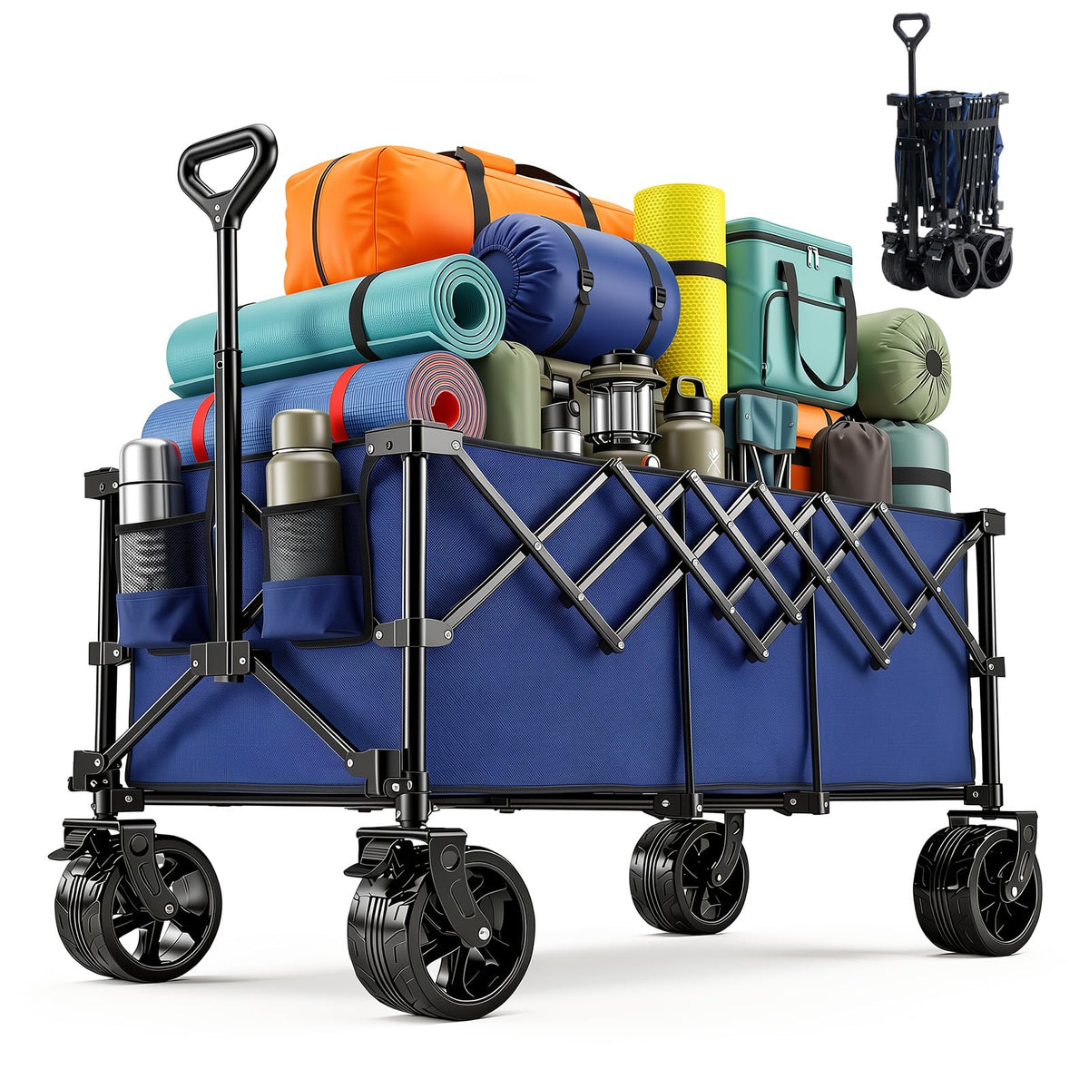 OLIXIS front profile of wagon showing spacious cargo area and easy access