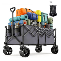 OLIXIS front view full wagon showing large cargo area and sturdy frame benefit hauling heavy loads