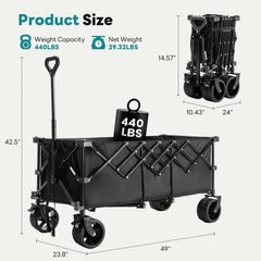 OLIXIS wheel close-up with double-bearing for smooth all-terrain rolling