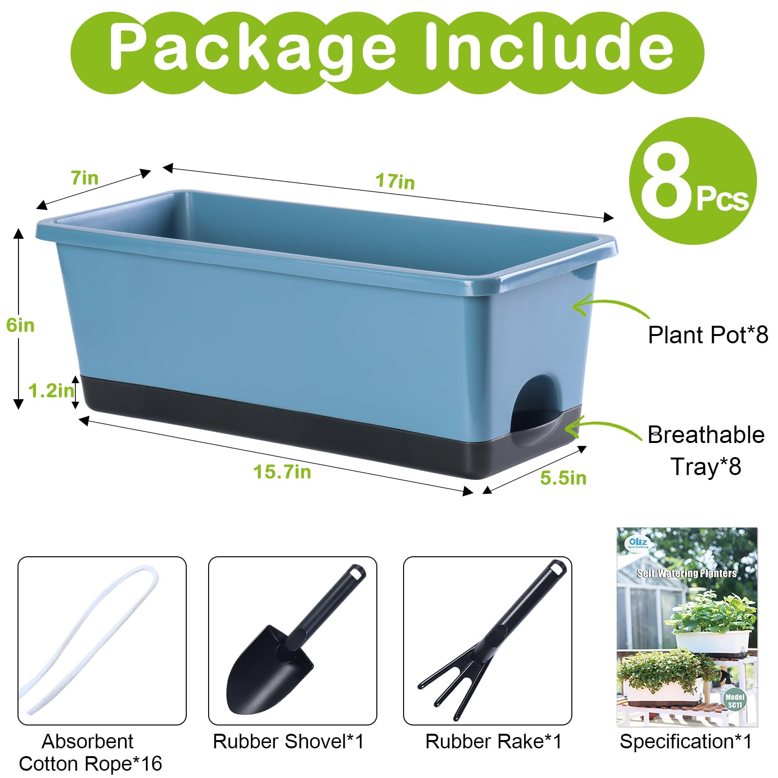 Oliz thickened PP material close-up highlighting durable construction for long-lasting outdoor use