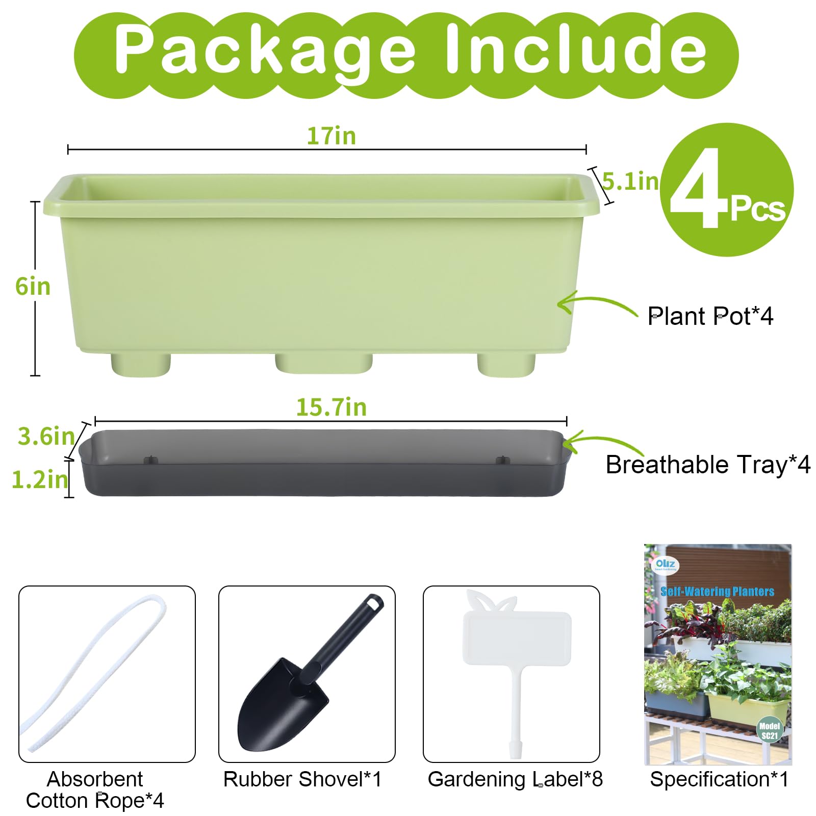 Oliz open tray and reservoir showing easy refilling and mess-free watering benefit