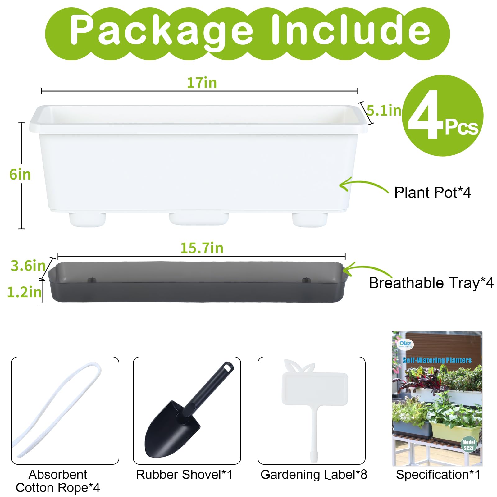 Oliz removable tray detached for easy cleanup and simple water management