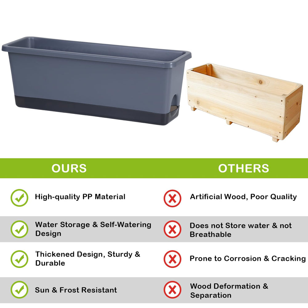 Oliz textured polypropylene surface and label view demonstrating durable UV-resistant material benefit