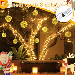Ollny warm white LEDs inside globe highlighting soft ambient glow