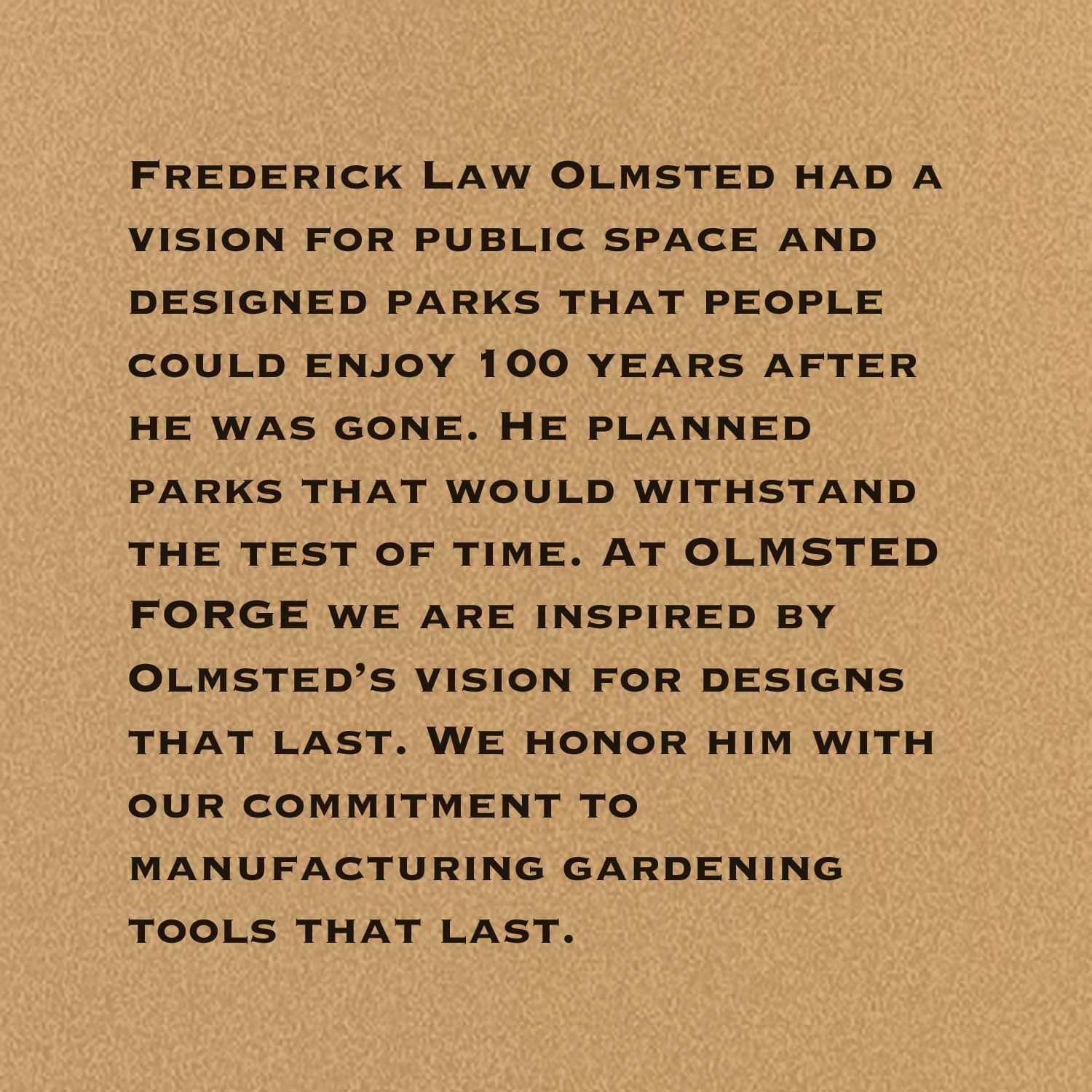 Olmsted Forge boxed gift packaging highlighting presentable, double-boxed set
