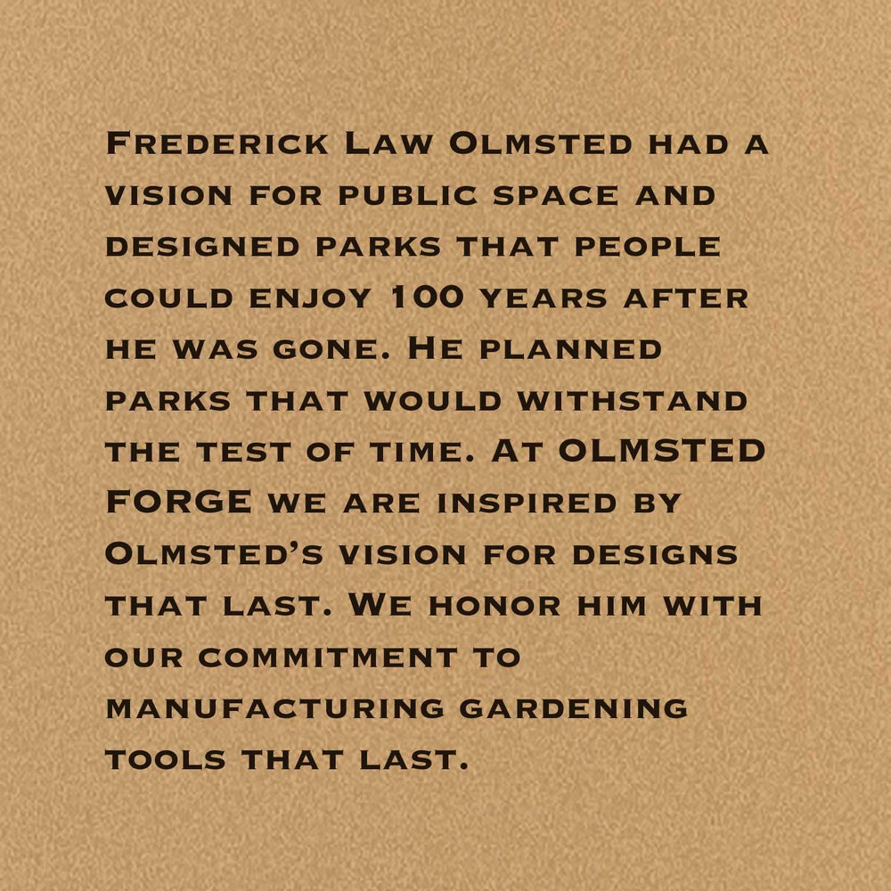 Olmsted Forge boxed gift packaging highlighting presentable, double-boxed set