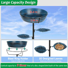 Olpchee heavy wide base detail providing stability and wind resistance
