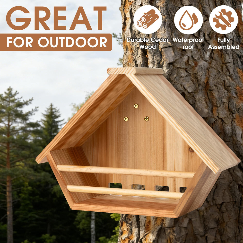 Oltara cedar interior showing roomy space for comfortable nesting benefit