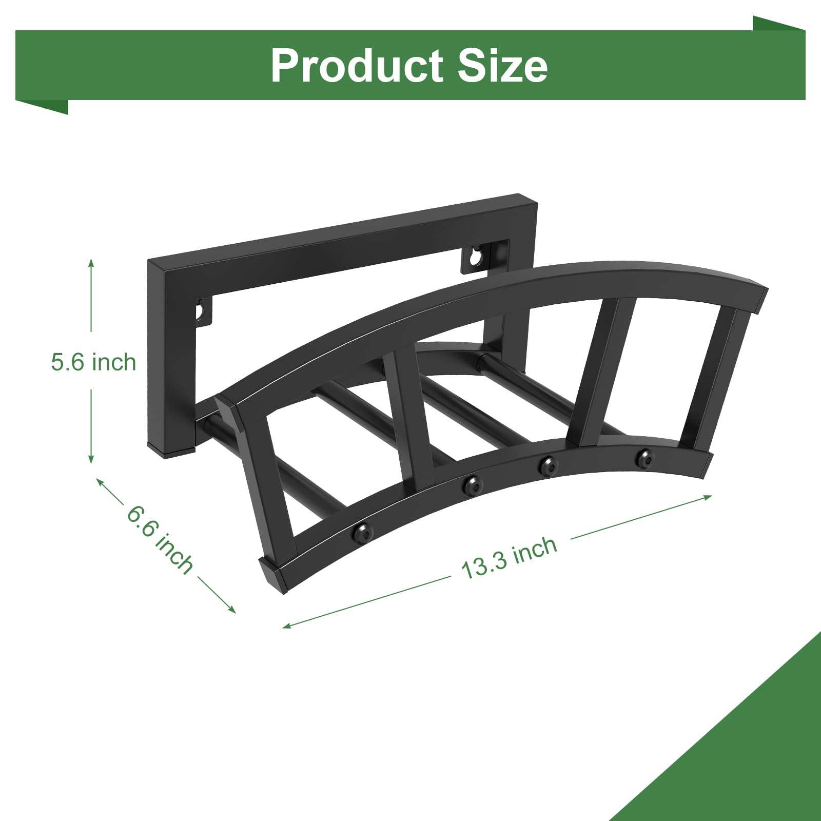 OLV size comparison next to outdoor spigot showing compact footprint benefit