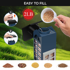 OMEUTY wide top open for quick refills and easy cleaning convenience