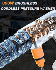 OMGEXTRD adjustable nozzle close-up highlighting spray control benefit
