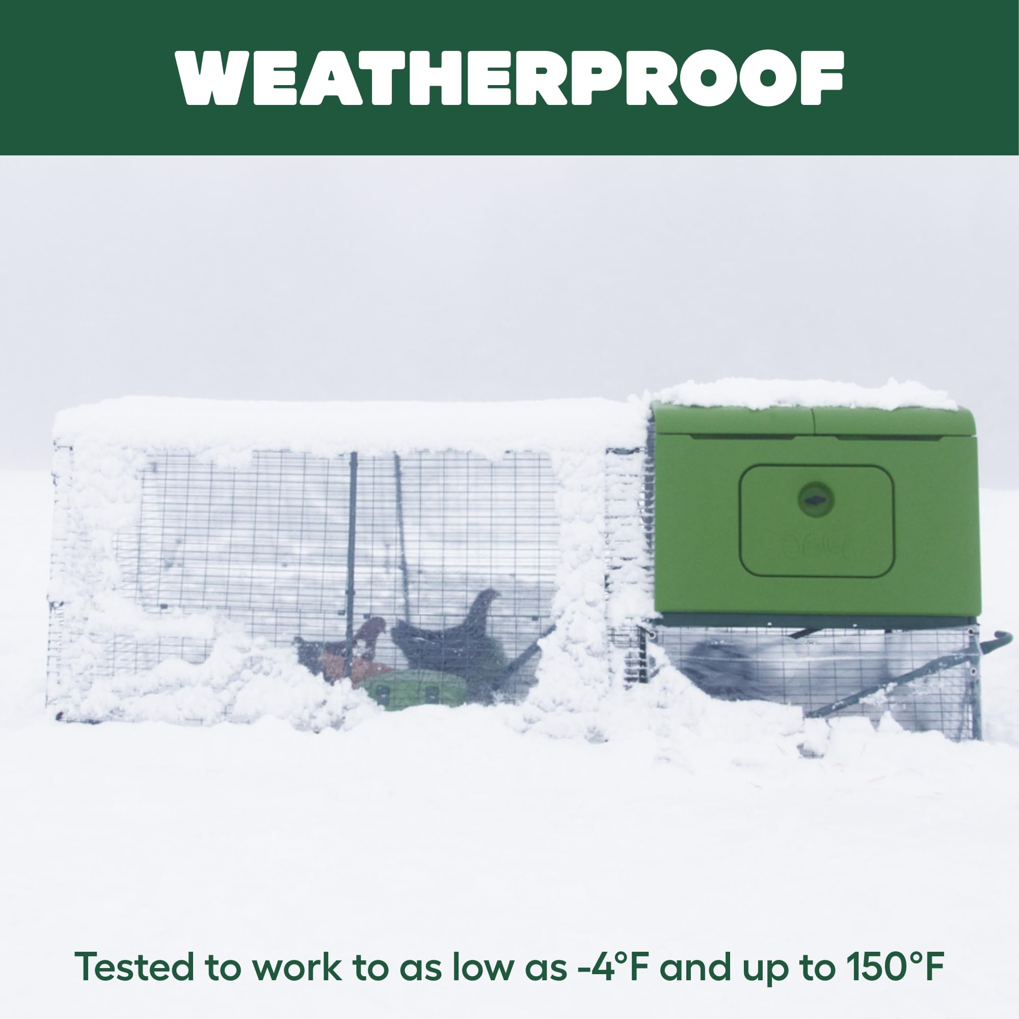 Omlet safety sensor detail preventing obstructions for hen protection