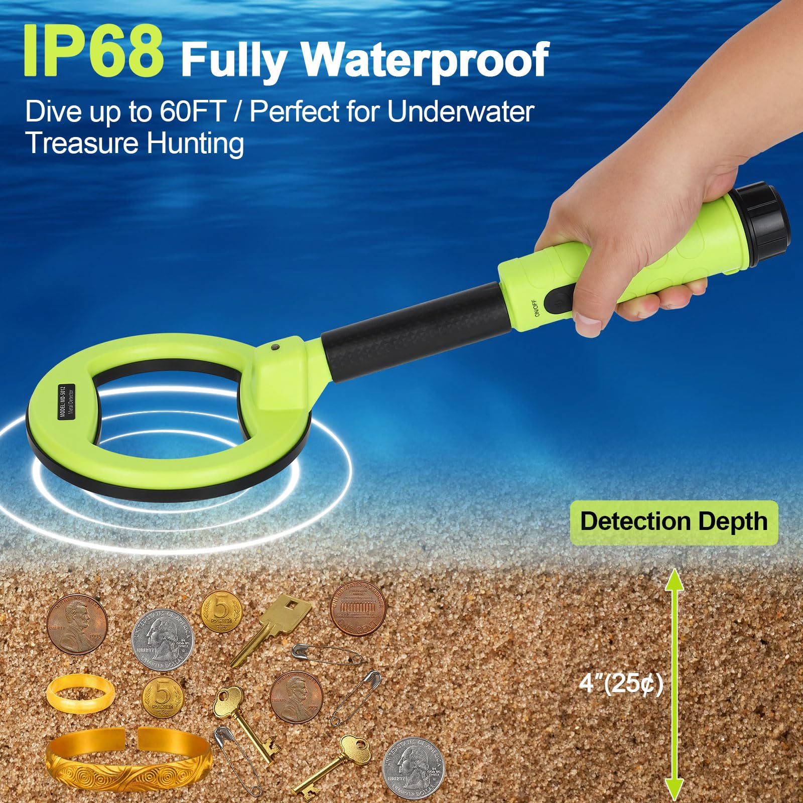 OMMO used by diver underwater, demonstrating reliable deep-water performance