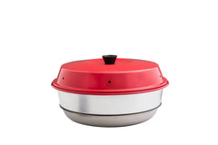 Omnia open with an 8-inch pan inside benefit fits standard baking pan