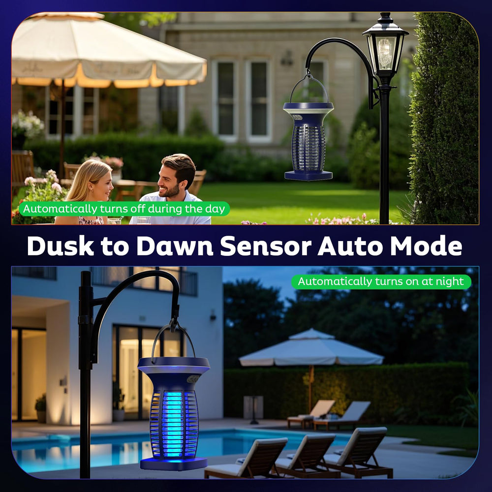 OnBeam night use with insects showing effective nighttime control benefit