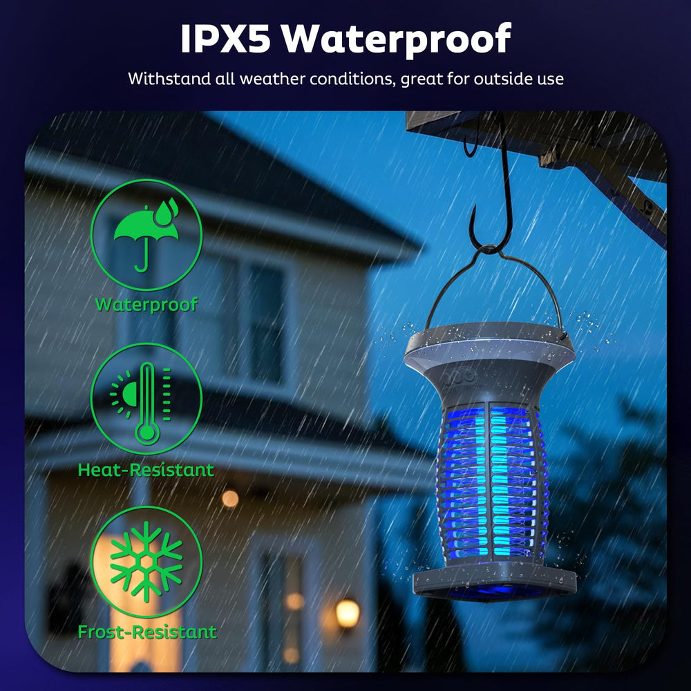 OnBeam nightlight mode on porch providing soft safe illumination