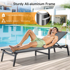 ONBRILL folded compact chaise demonstrating easy storage and space saving