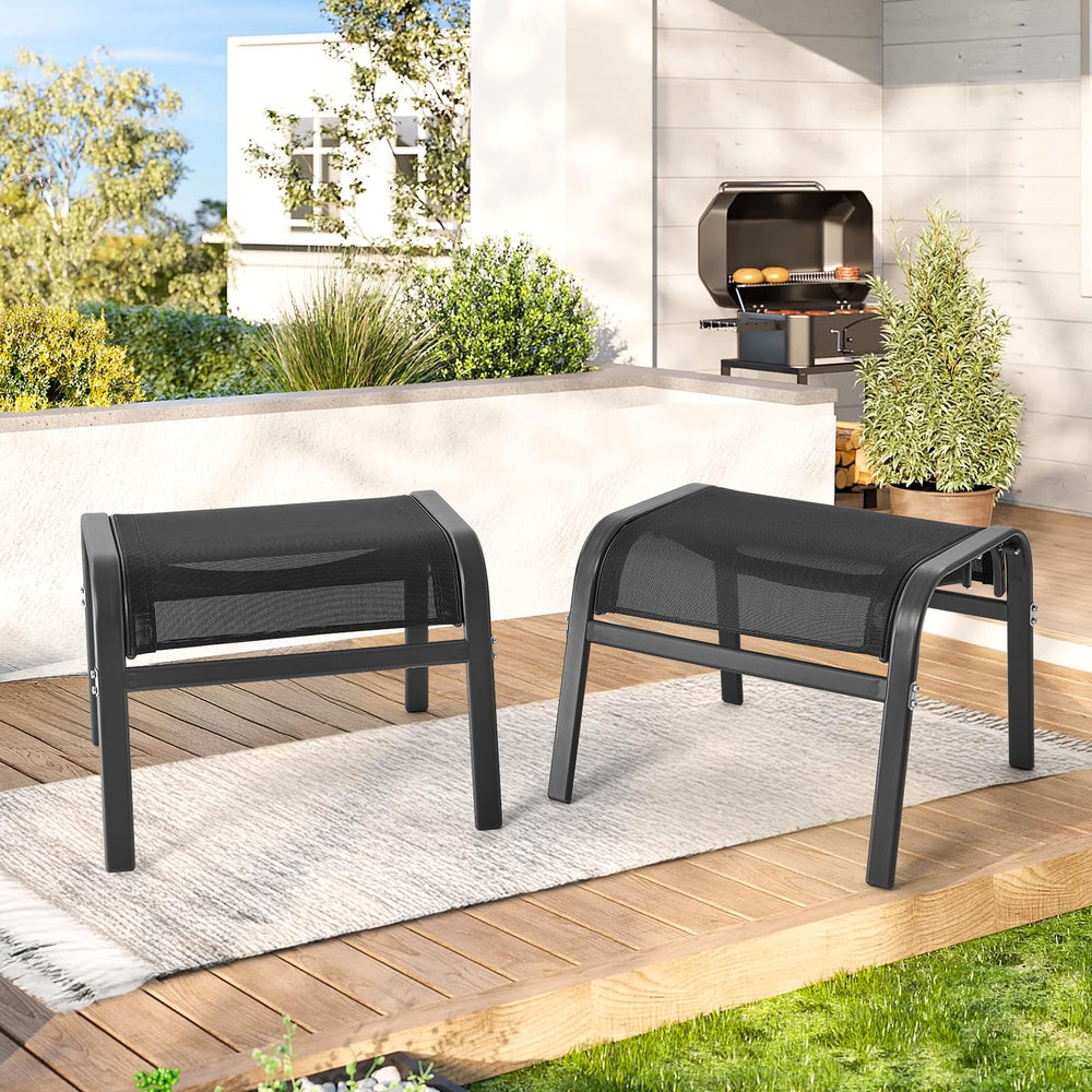 ONBRILL lifestyle shot on evening porch showing comfortable outdoor ambiance benefit