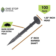 One Stop Outdoor close-up head and shank detail showing durability