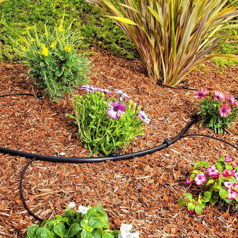 One Stop Outdoor close-up of inline emitter detail showing consistent flow and reliability