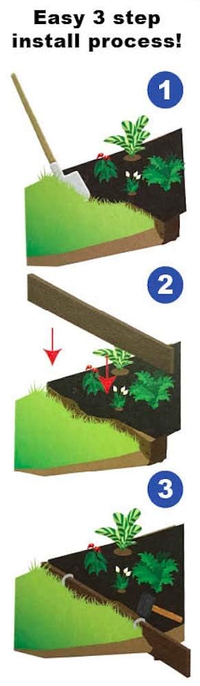One Stop Outdoor garden bed scene showing finished look and low-maintenance benefit