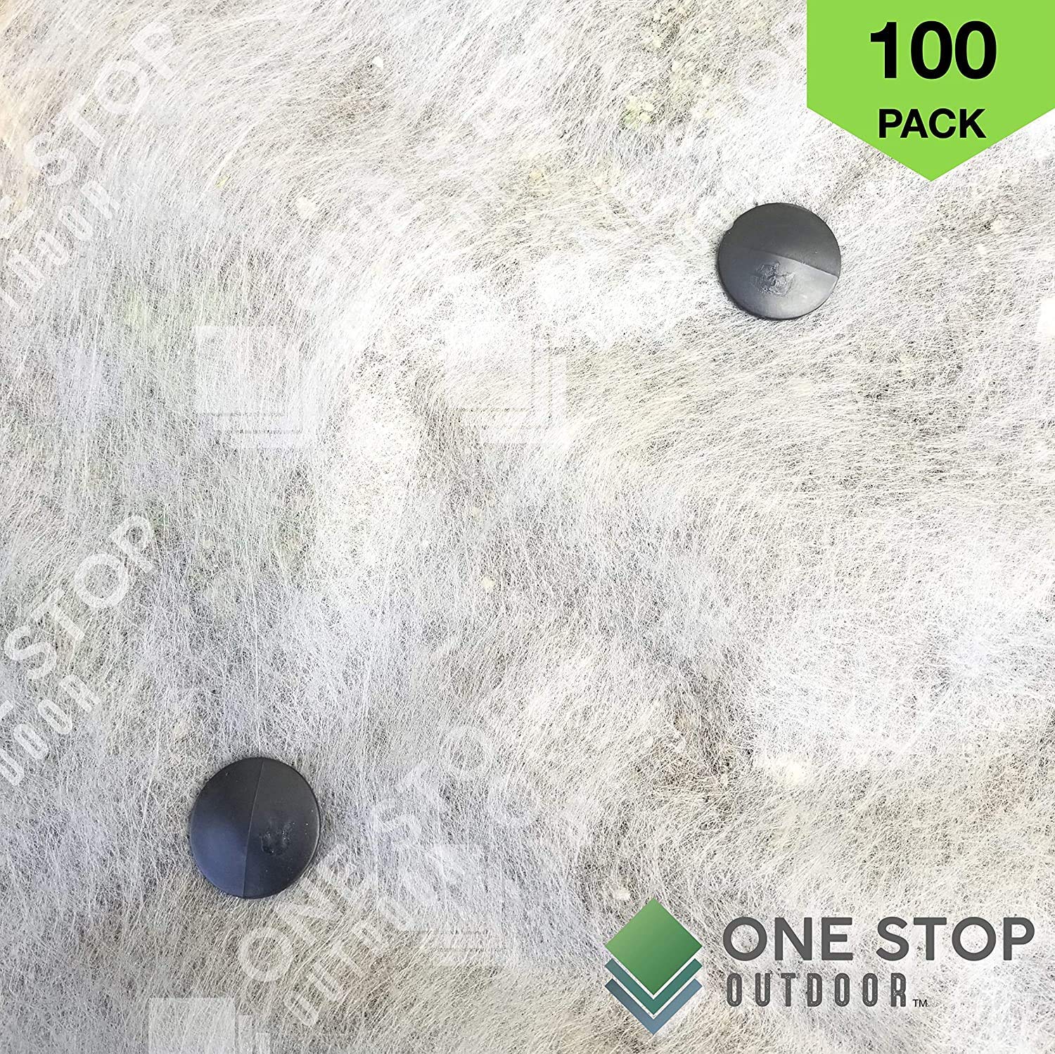 One Stop Outdoor stake next to ruler showing 4-inch length clarity