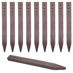 One Stop Outdoor front view of 20-pack stakes showing count and benefit of easy install