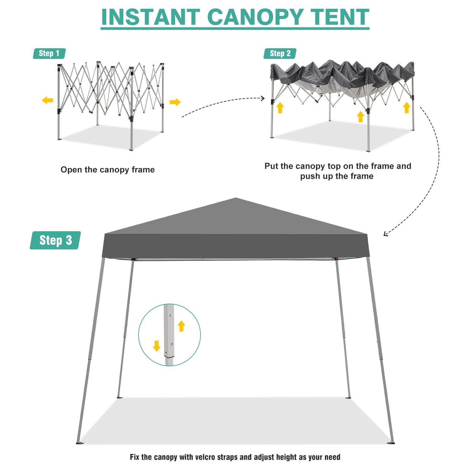Oneofics canopy top interior silver lining reducing UV and heat transfer