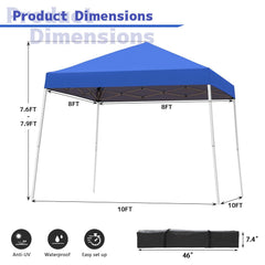 Oneofics tent used as market stall showing portable shelter for vendors