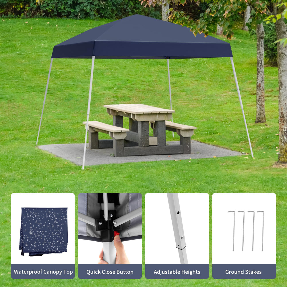 Oneofics canopy fabric detail showing 190T Oxford with silver lining that reduces UV exposure