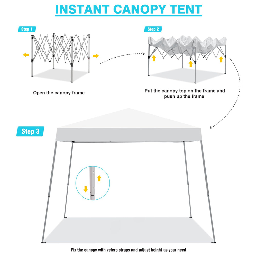 Oneofics canopy top fabric texture showing UV lining and water resistance
