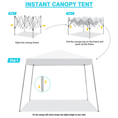 Oneofics canopy top fabric texture showing UV lining and water resistance