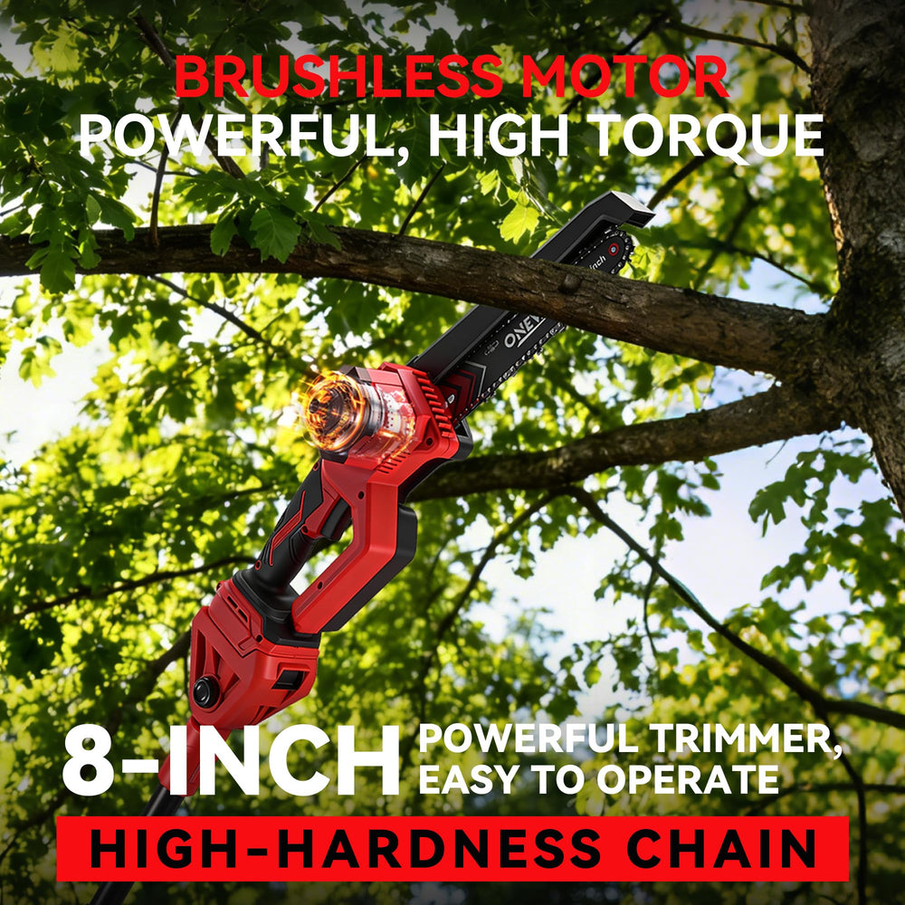 ONEVAN pruning shears detail illustrating ergonomic grip and precise, clean cuts