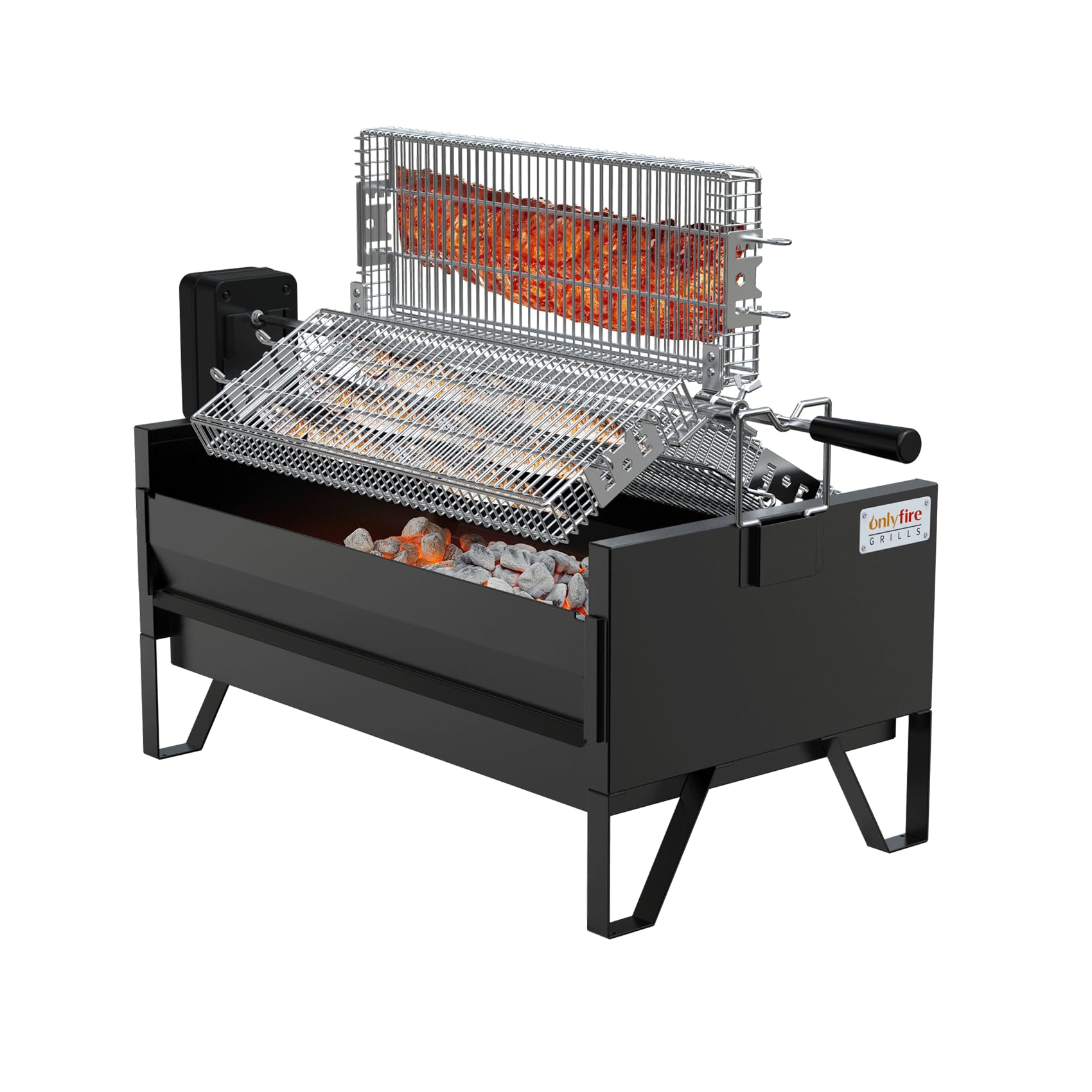 ONLYFIRE GRILLS assembled on patio in lifestyle scene for entertaining outdoors