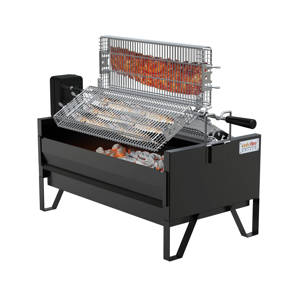 ONLYFIRE GRILLS assembled on patio in lifestyle scene for entertaining outdoors