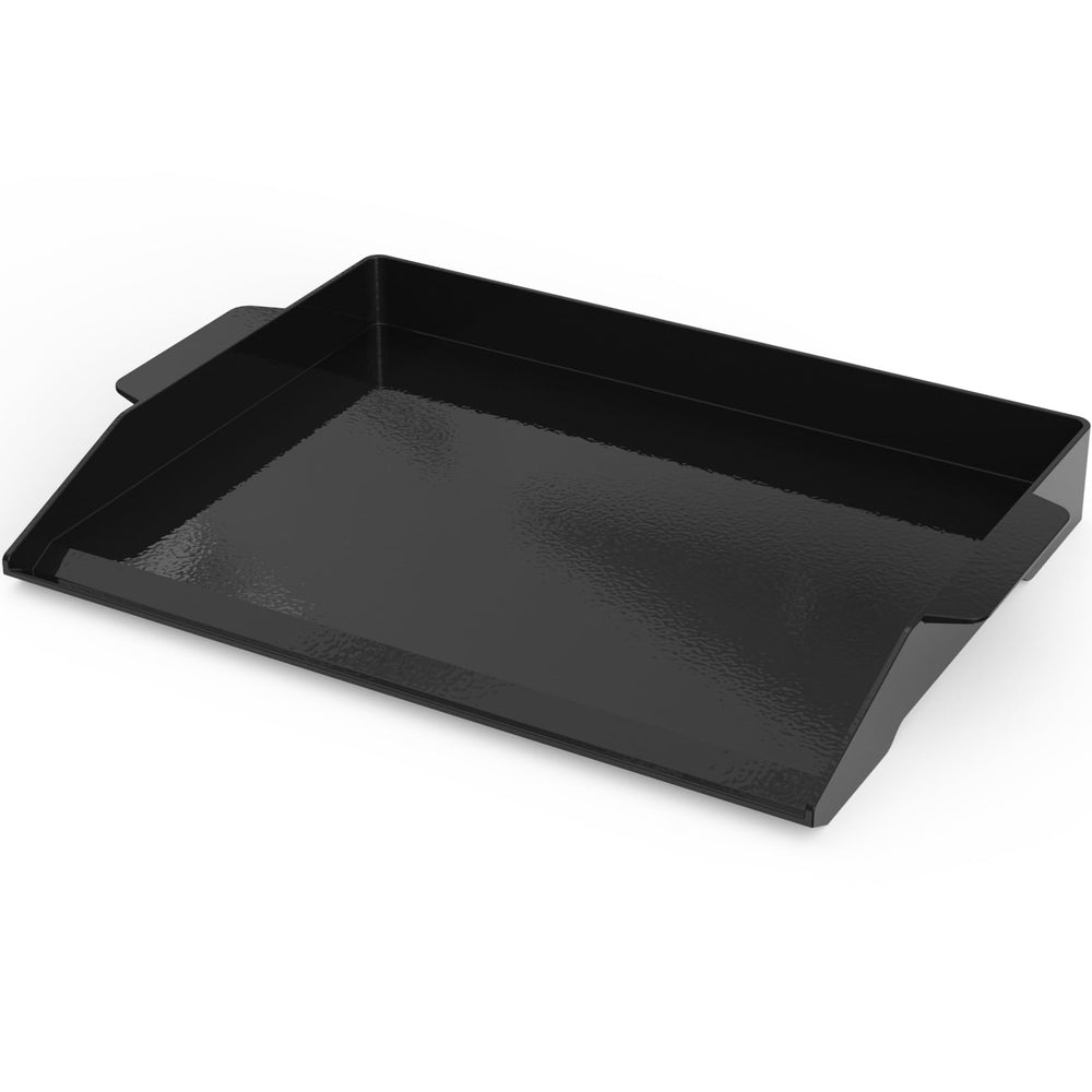 Onlyfire Chef front-facing griddle showing full 23x16 cooking surface and handles, durable cooking