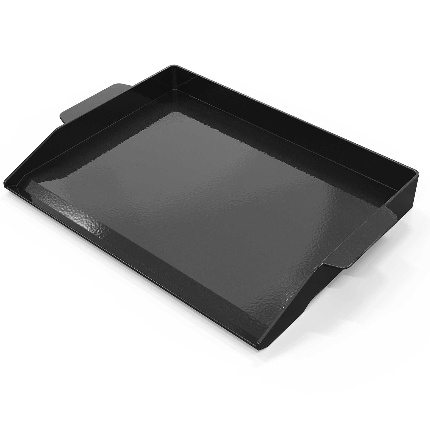 Onlyfire Chef griddle next to utensils to show scale and large capacity for batch cooking