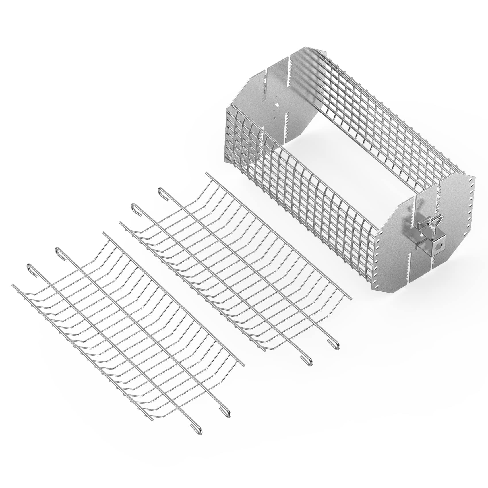 onlyfire removable parts in dishwasher showing easy cleanup and time savings