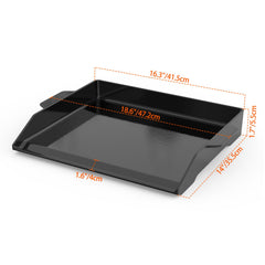 onlyfire close-up of enamel surface highlighting smooth nonstick finish and easy cleanup