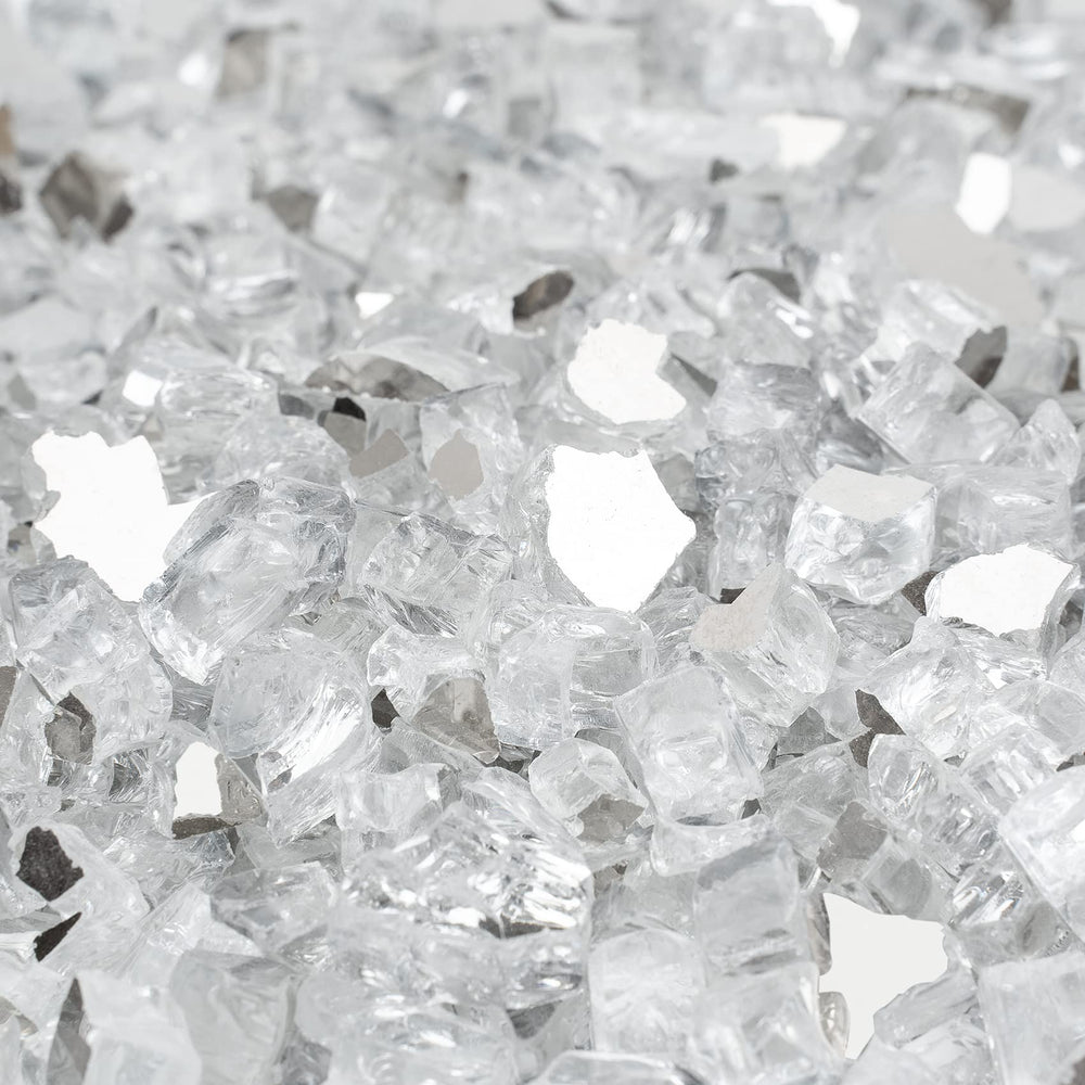 Onlyfire close-up of 1/4-inch facets reflecting light to maximize sparkle