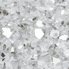 Onlyfire close-up of 1/4-inch facets reflecting light to maximize sparkle