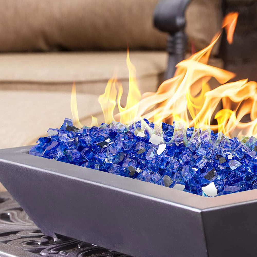 Onlyfire close-up of 1/4-inch glass beads highlighting high-gloss finish