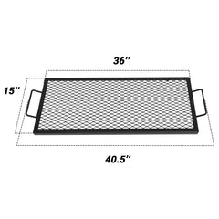 onlyfire close-up of precision diamond mesh holding small foods securely and evenly