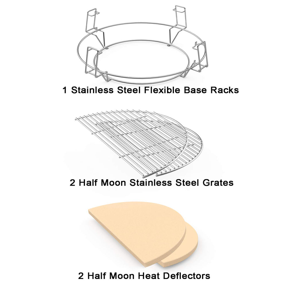 onlyfire close-up of stainless grate wires highlighting durable construction and easy cleaning