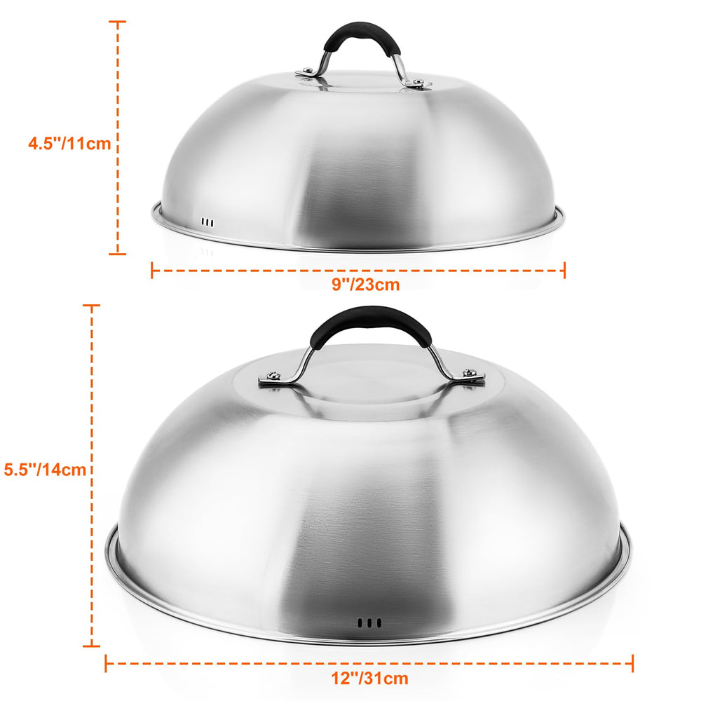 onlyfire close-up of matte stainless surface highlighting corrosion resistance and easy cleaning